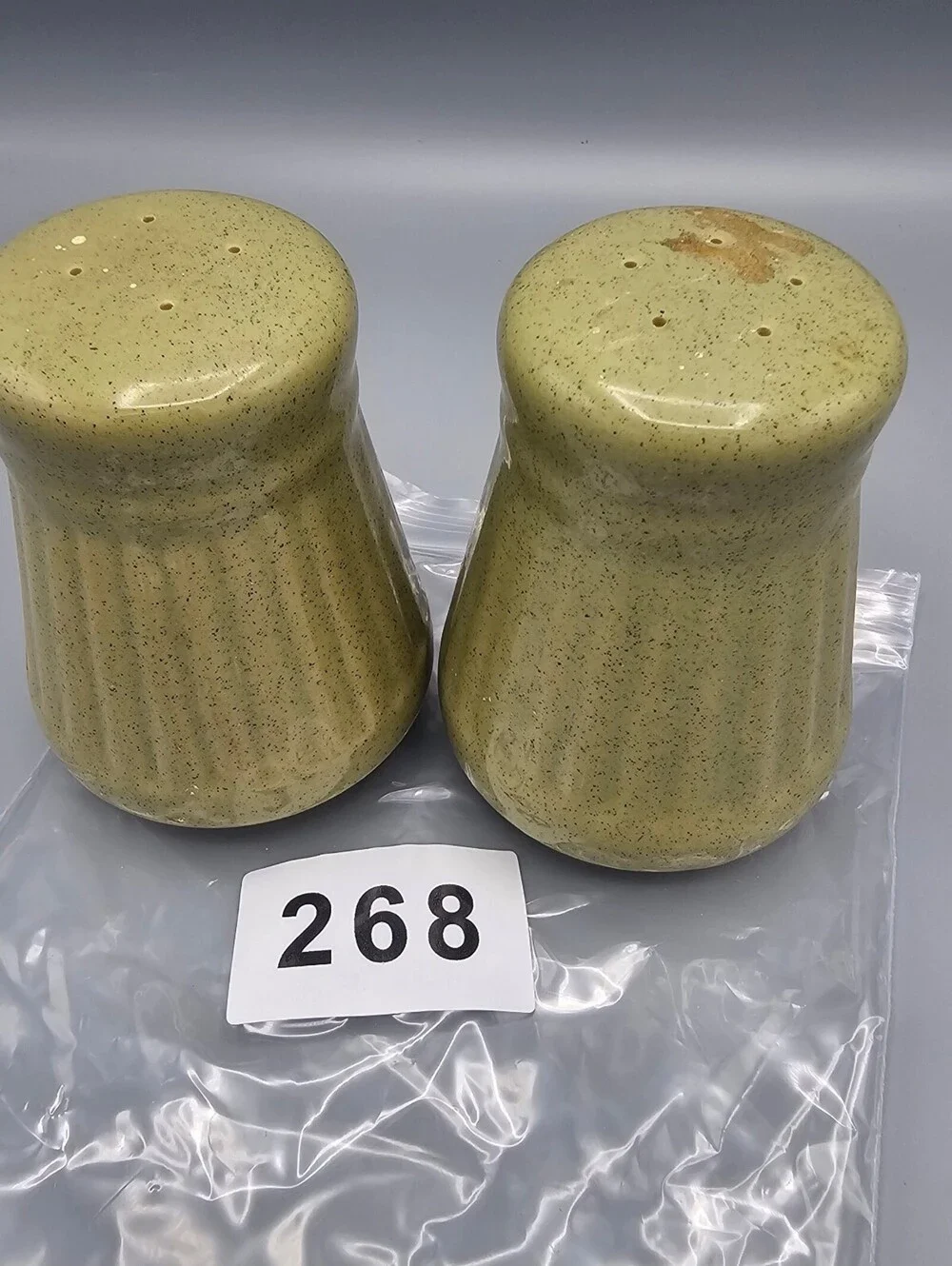 Vintage Ceramic Salt and Pepper Shakers Set